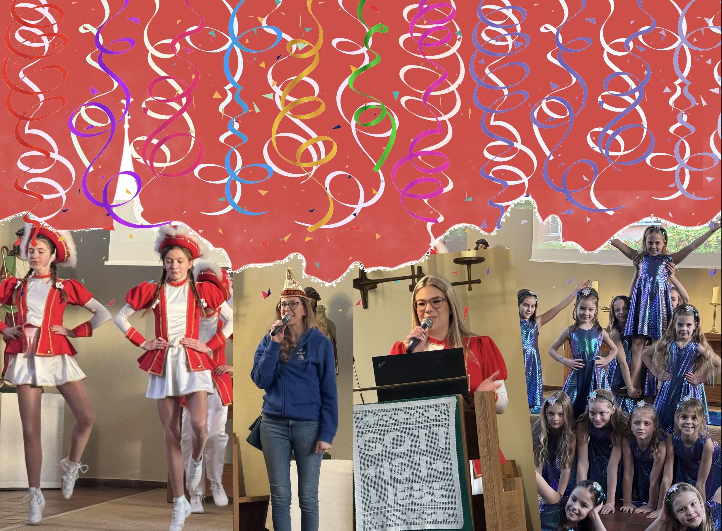 Weihnachtsstern über der Christuskirche